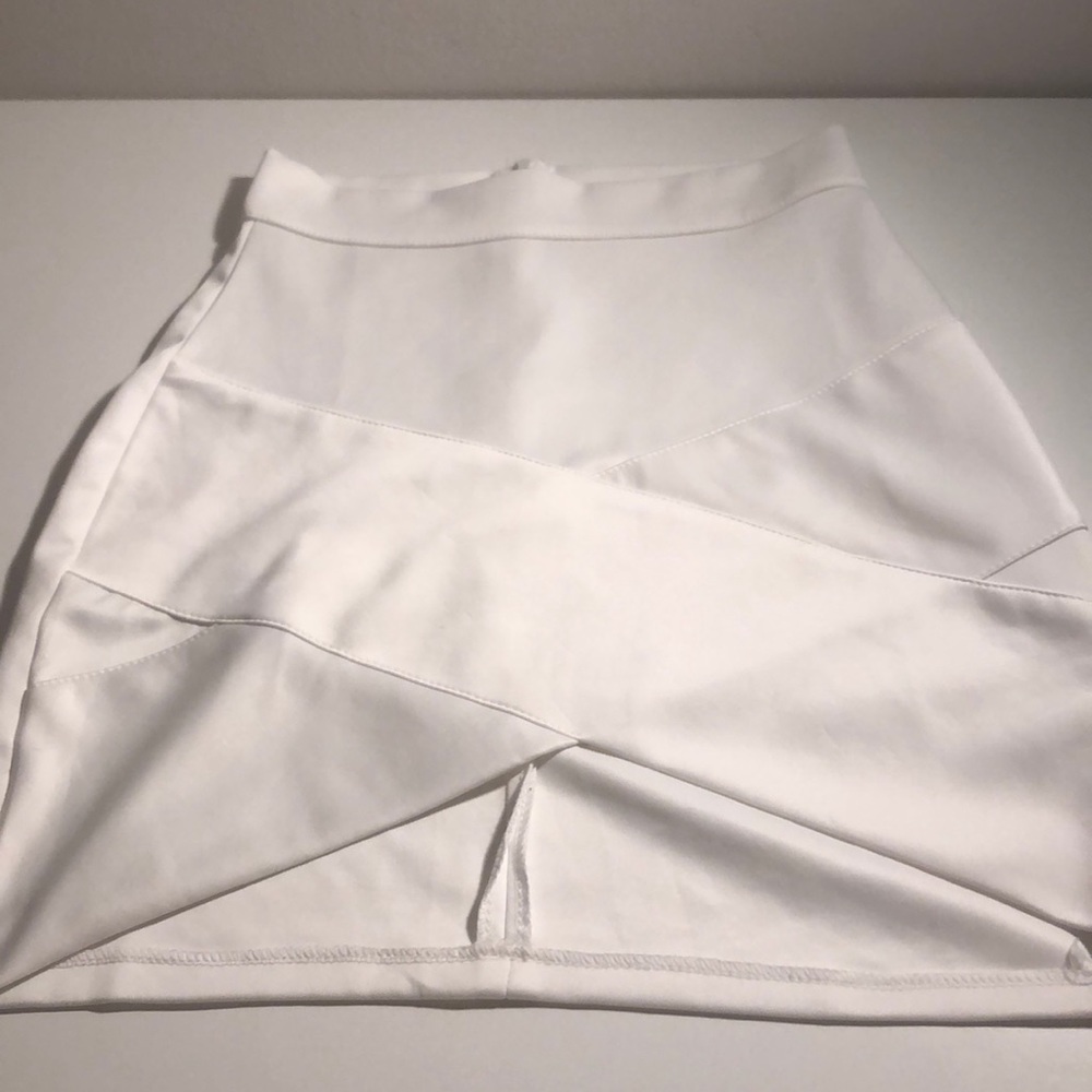 white office pencil skirt